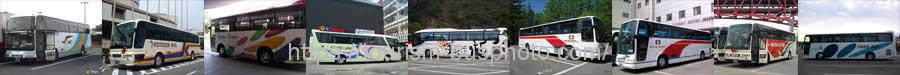 香川県の観光バスと路線バス