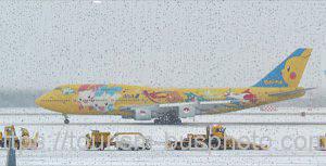JA8957　ボーイング747-400　新千歳空港　2013.02.07