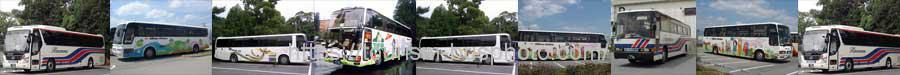 鳥取県の観光バスと路線バス