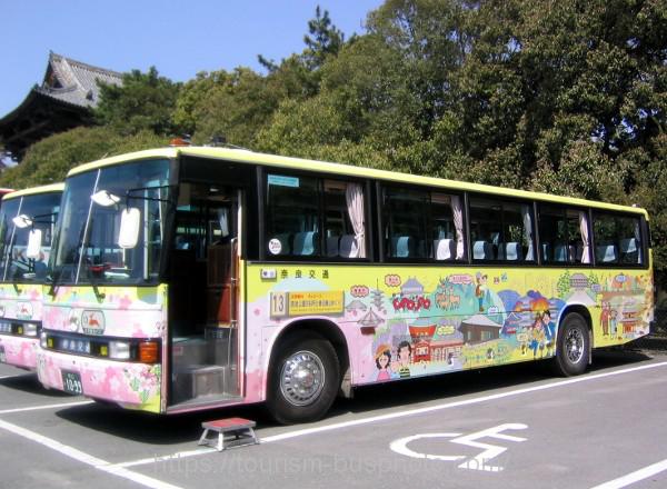 奈良交通定期観光バス　